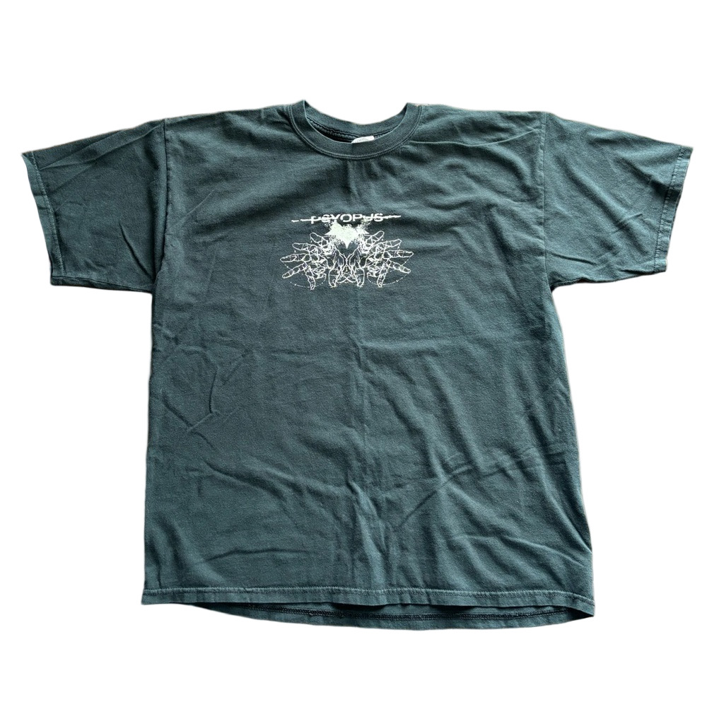 Vintage Psyopus Band Tee Gildan Heavyweight Mathcore Metal Graphic T-Shirt XL